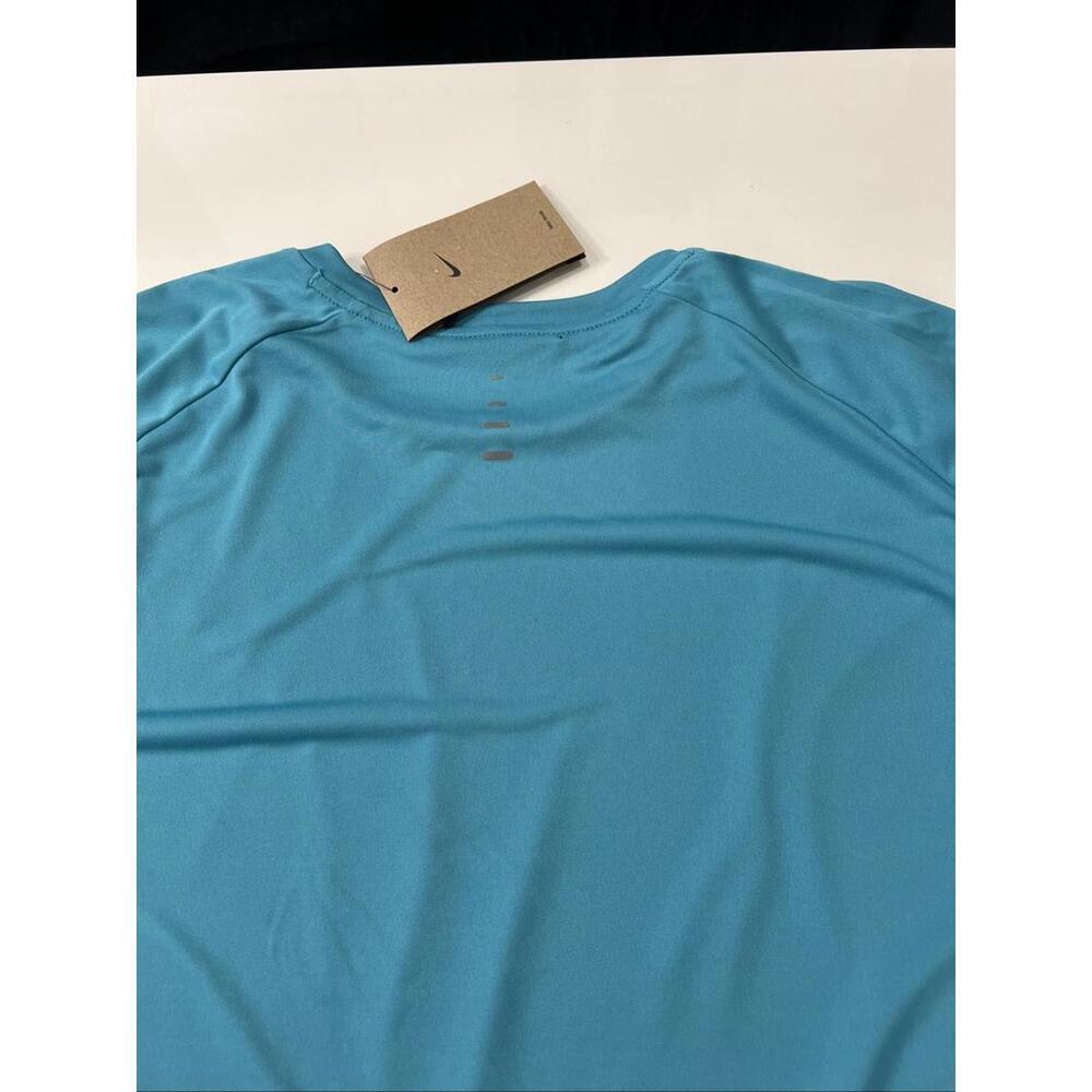 $55 Nike Stride Men's ADV Short-Sleeve Running Top XXL HV5203-345 Dusty Cactus - Picture 10 of 11